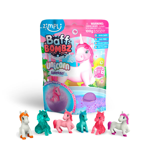 Zimpli - Baff Bombz Licorne Surprise assortiment