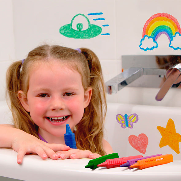 Zimpli - Baff Crayons paquet de 6