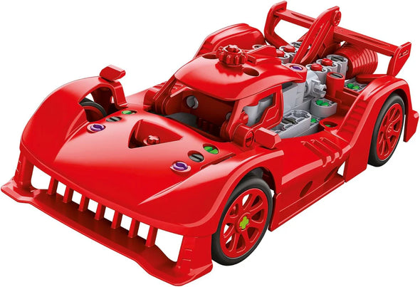 Clementoni - SCIENCE & JEU: ATELIER MÉCANIQUE - VOITURE LE MANS