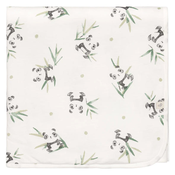 Perlimpinpin - Couverture de bambou - Pandas