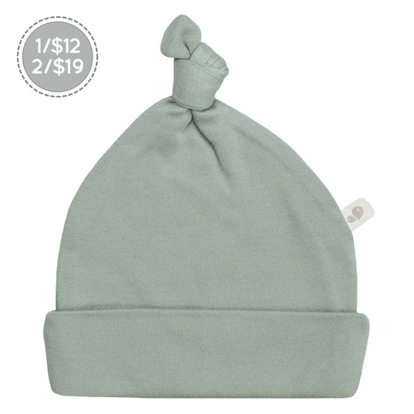 Perlimpinpin - Bonnet pour bébé en bambou - mousse