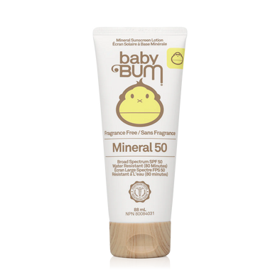 Sun Bum - Lotion solaire minérale SPF 50 - Sans parfum