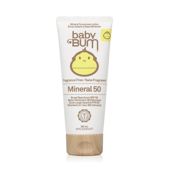Sun Bum - Lotion solaire minérale SPF 50 - Sans parfum