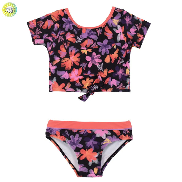 Nano - Maillot de bain anti-UV 2 pièces Bouquet