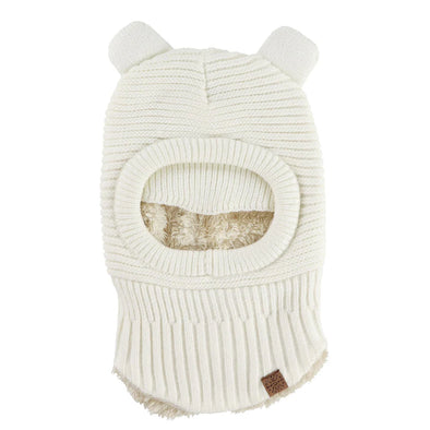 Calikids - Cagoule en tricot Beige