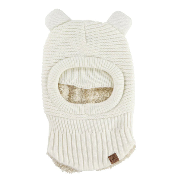 Calikids - Cagoule en tricot Beige