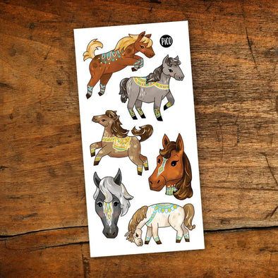 Pico tatouages - Les chevaux sauvages