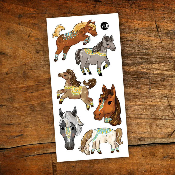 Pico tatouages - Les chevaux sauvages