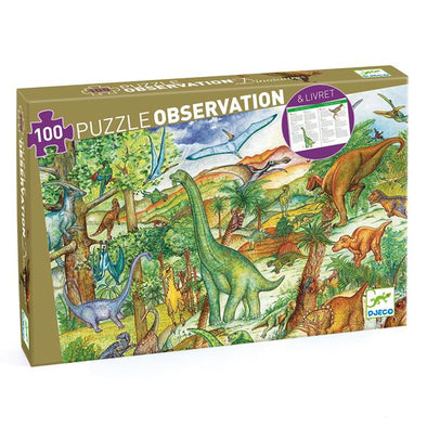 DJECO - Puzzle observation Dinosaures