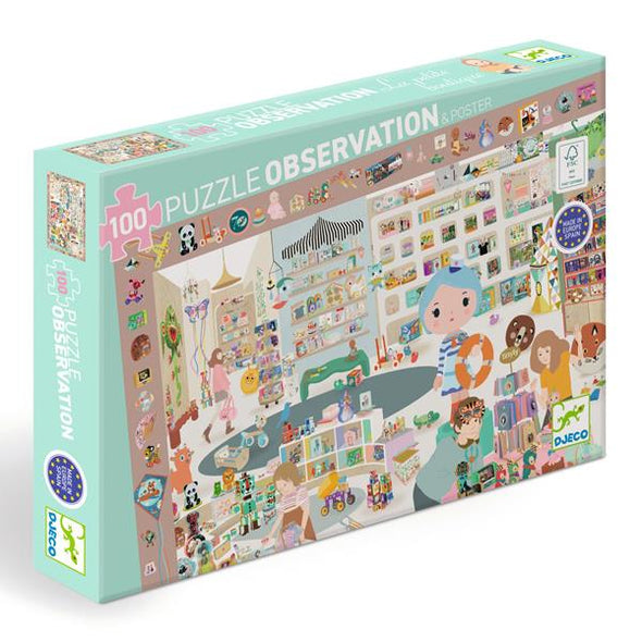 DJECO - Puzzle observation La petite boutique