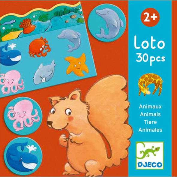 Djeco - Loto des animaux (30 pc)