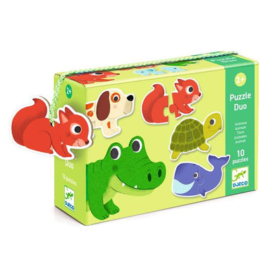 Djeco - Puzzle duo / Animaux