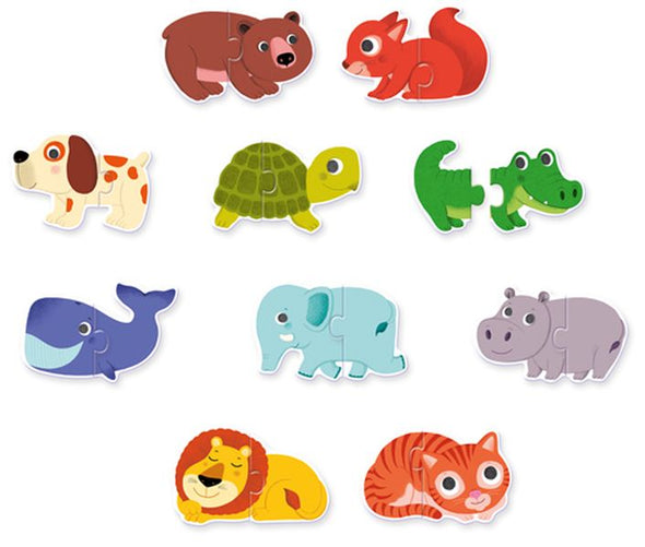 Djeco - Puzzle duo / Animaux