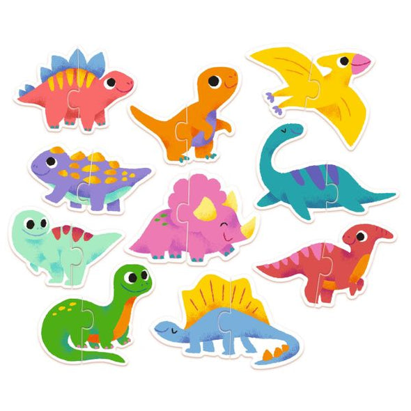 Djeco - Puzzle duo/ Dinos