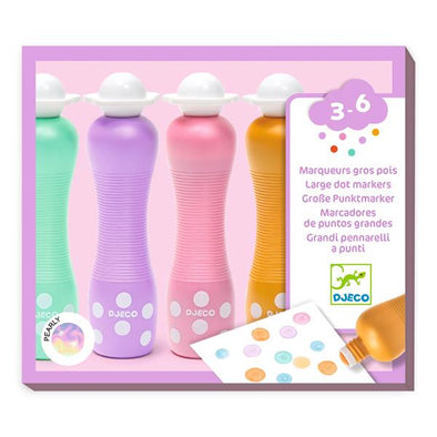 Djeco - Marqueurs gros pois / Pearly