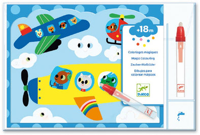 Djeco - Coloriages magiques / Caché dans le ciel