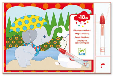 Djeco - Coloriages magiques / Caché dehors
