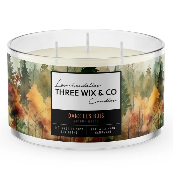 THREE WIX & CO - Chandelle DANS LES BOIS