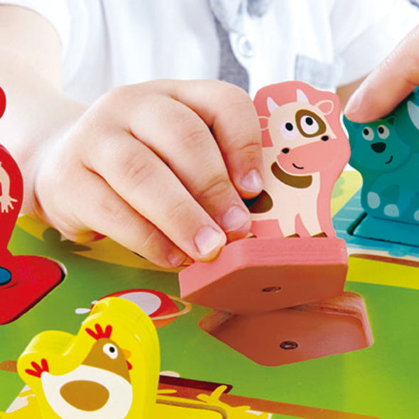 Hape - Puzzle Bruits de la ferme