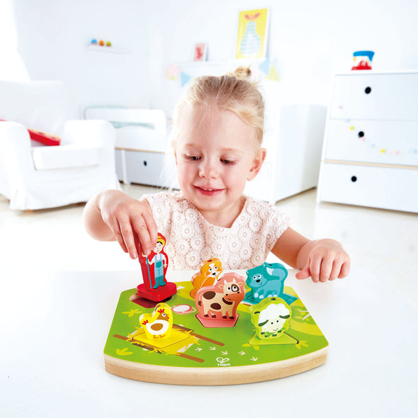 Hape - Puzzle Bruits de la ferme