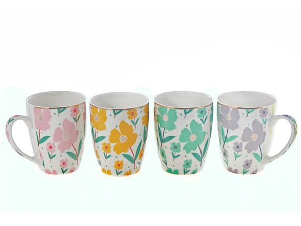 Tasse en céramique Fleurs