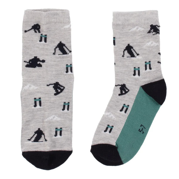 Nano - Chaussettes Garçons Gris chiné