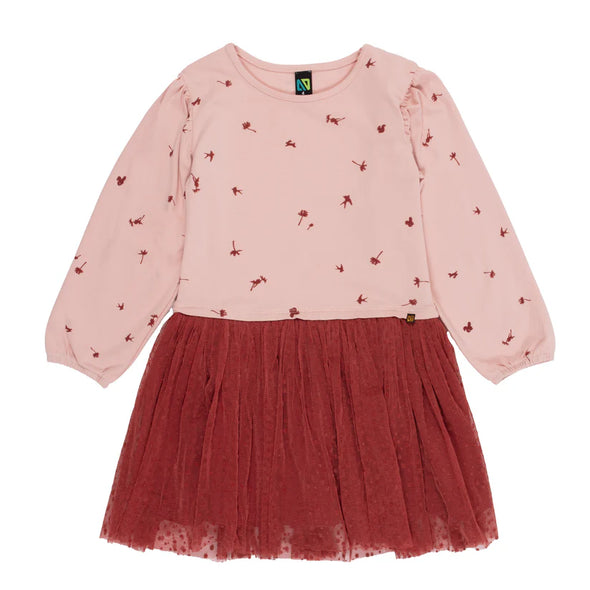 Nano - Robe Filles Corail chiné