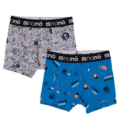 Nano - Boxers, paquet de 2 Garçons Sarcelle