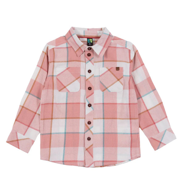 Nano - Chemise Filles Corail
