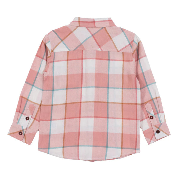 Nano - Chemise Filles Corail