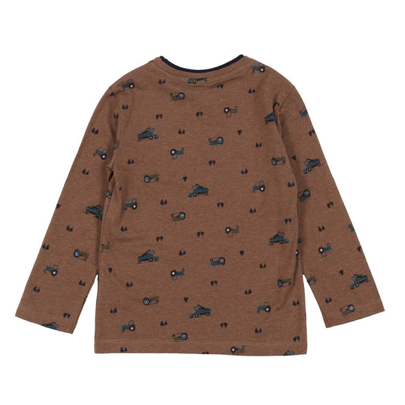 Nano - T-shirt manches longues Garçons Brun