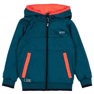 Nano - Veste à capuchon athlétique Garçons Sarcelle
