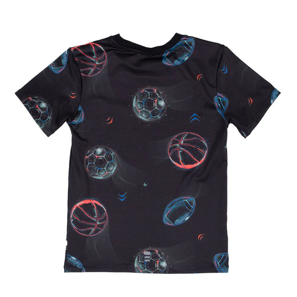 Nano - T-shirt athlétique Garçons Noir