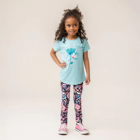 Nano - T-shirt athlétique Filles Turquoise