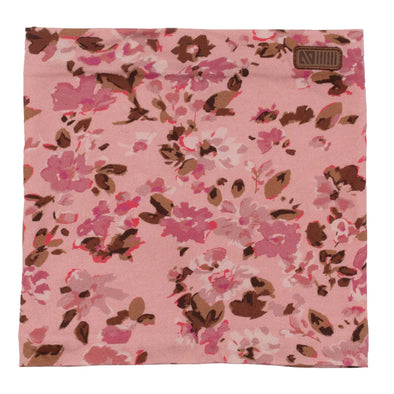 Nano - Cache-cou en jersey doublé en micropolaire Rose