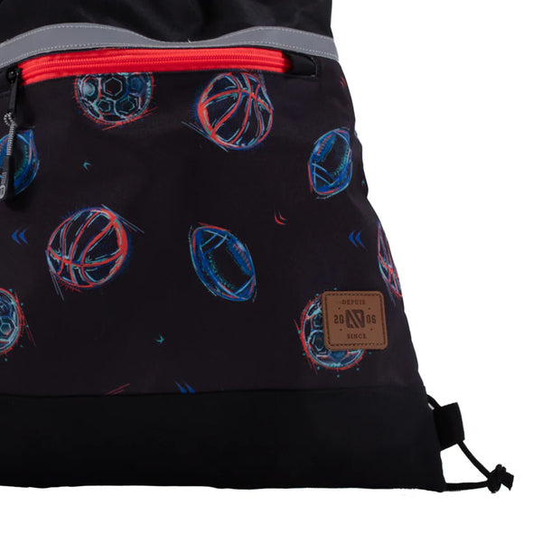 Nano - Sac de sport Garçons Noir