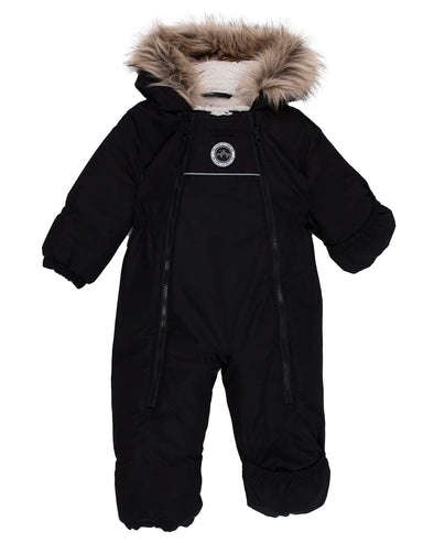 Peluche & Tartine - Habit de neige une-pièce Maxence Noir