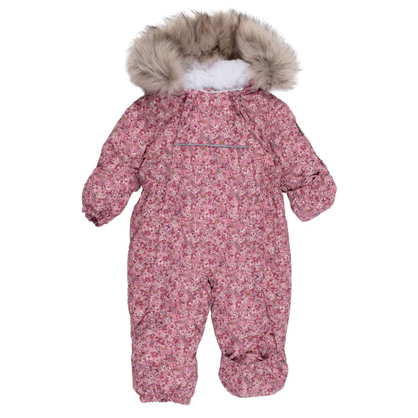 Nano - Habit de neige une-pièce bébé Tess Rose Pâle