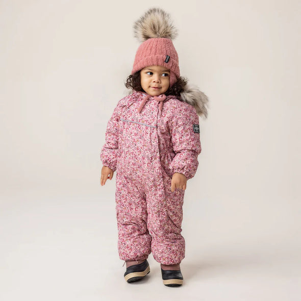 Nano - Habit de neige une-pièce bébé Tess Rose Pâle