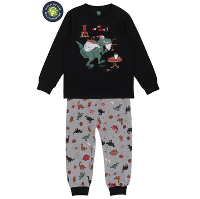 Nano - Pyjama dino noir Noël