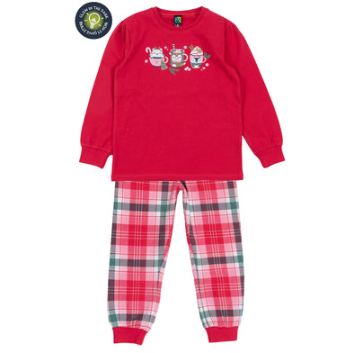 Nano - Pyjama carr rouge Noël