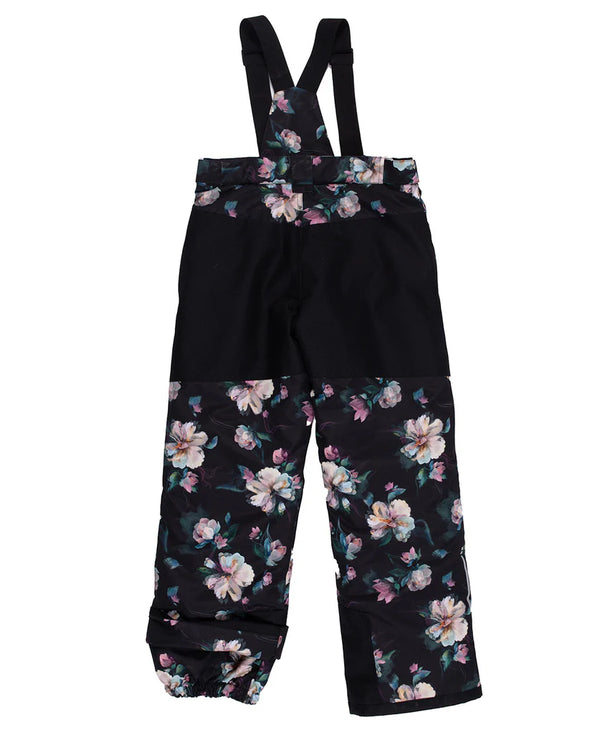 Snö - Pantalon de neige noir fleur