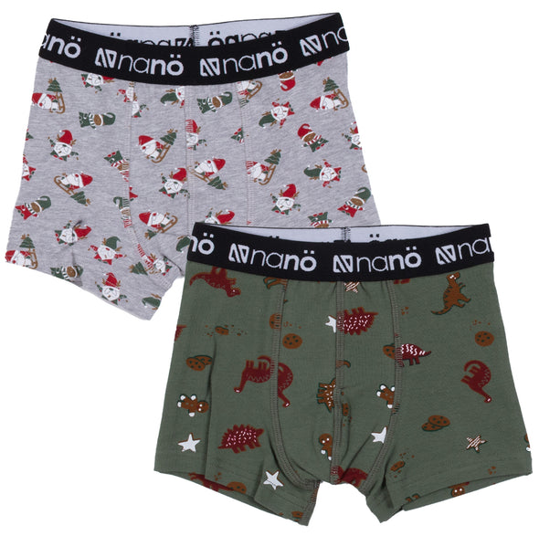 Nano - Boxers, paquet de 2 Garçons Noël