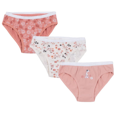 Nano - Culottes, paquet de 3 Filles Rose Pâle