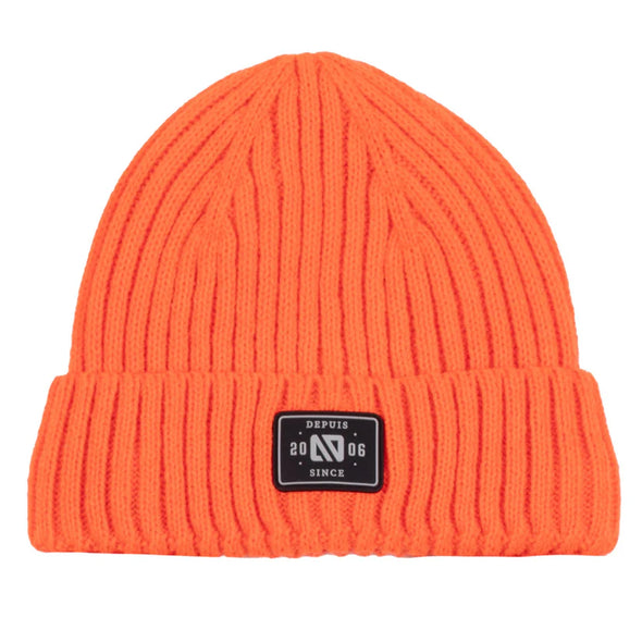 Nano - Tuque en tricot David Orange