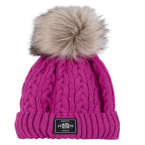 Nano - Tuque en tricot Joy Mauve