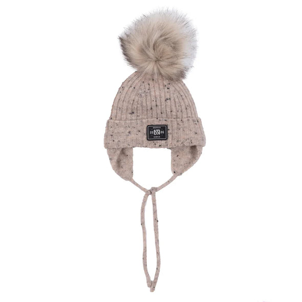 Nano - Tuque en tricot Billie Beige