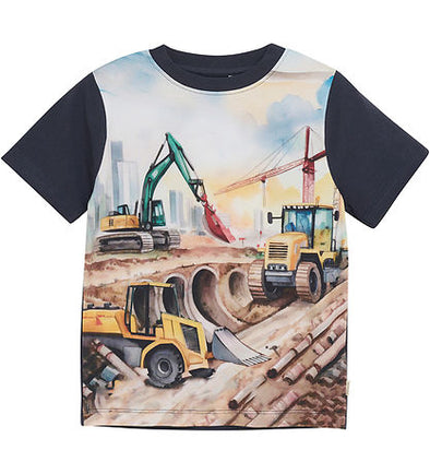 Minymo -  t-shirt tracteur marine