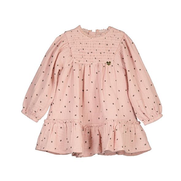 Mayoral - Robe Coeur Rose