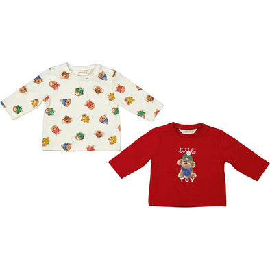 Mayoral - Chandail beige ourson
